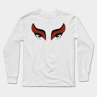 Kyoshi Warrior Suki Eyes Long Sleeve T-Shirt